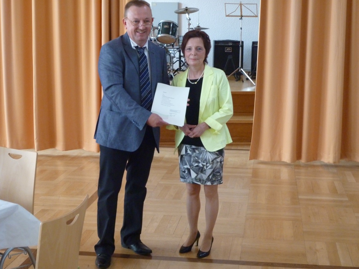 Verabschiedung von Frau Krucken–Wittmann